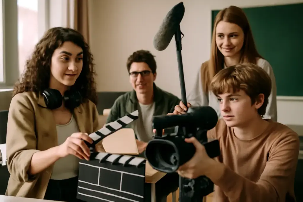 Laboratorio di cinema per studenti: la strategia che valorizza le competenze trasversali in modo naturale